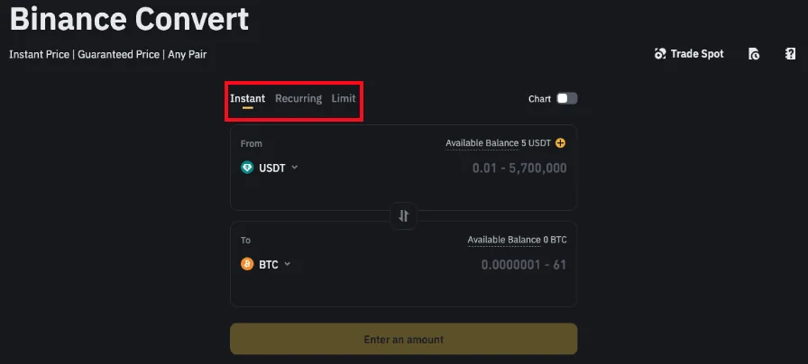 Binance Convert vs Spot՝ երբ ընտրել պարզ փոխարկումը