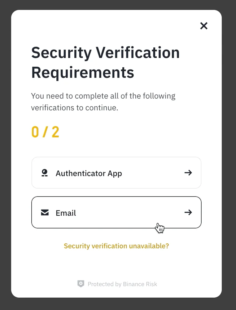 Binance հաշվի անվտանգություն՝ 2FA, anti-phishing code և whitelist